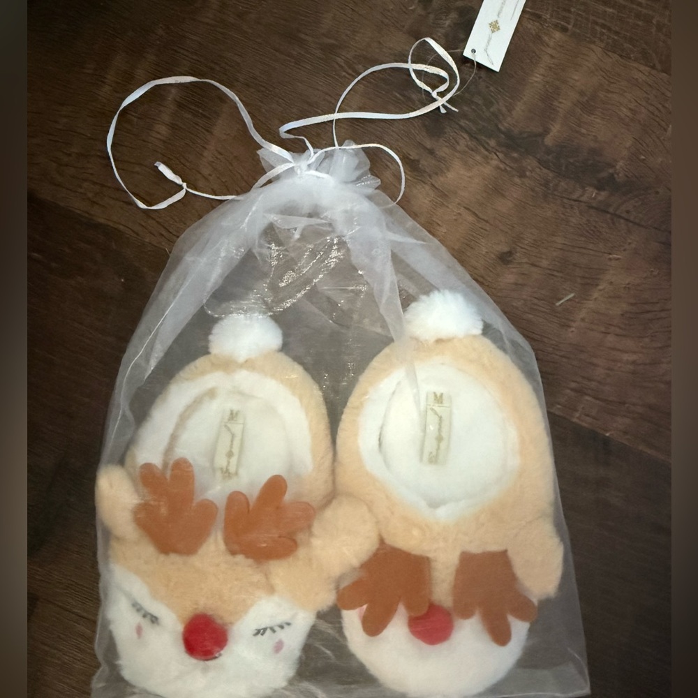 Reindeer Slippers